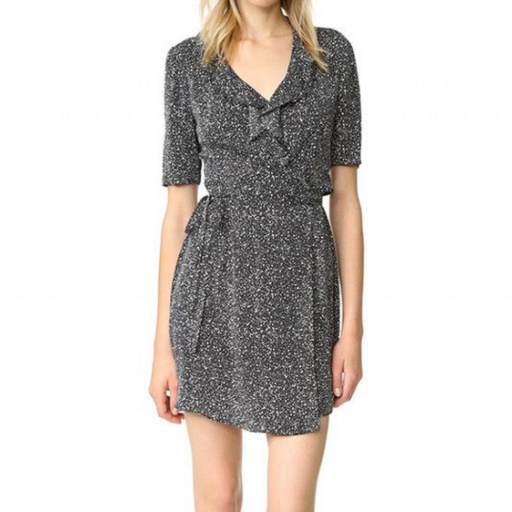 Diane Avon Furstenberg Stella Mini Black Dress